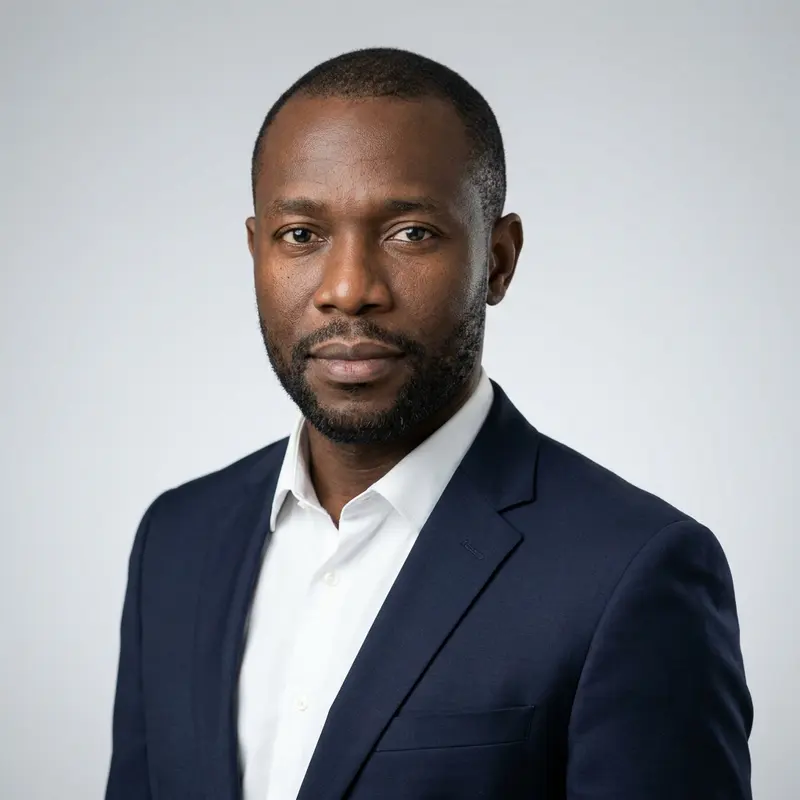 Generated portrait of Kwame Asante, Chief Operating Officer