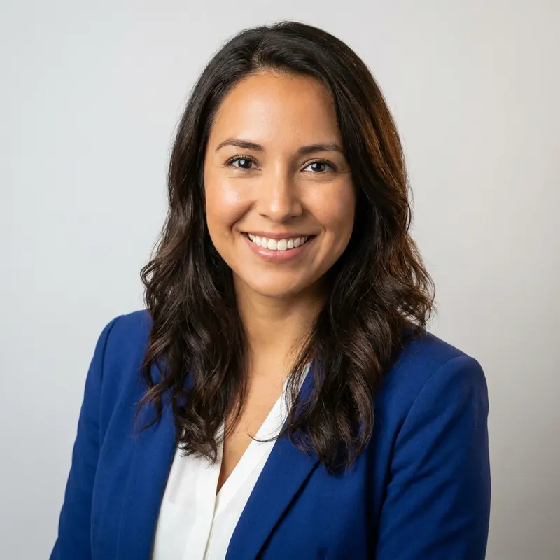 Generated portrait of Diana Reyes, VP Sales