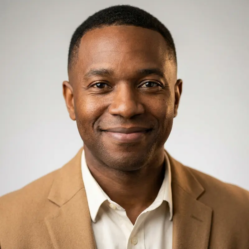 Generated portrait of Marcus Webb, VP Product
