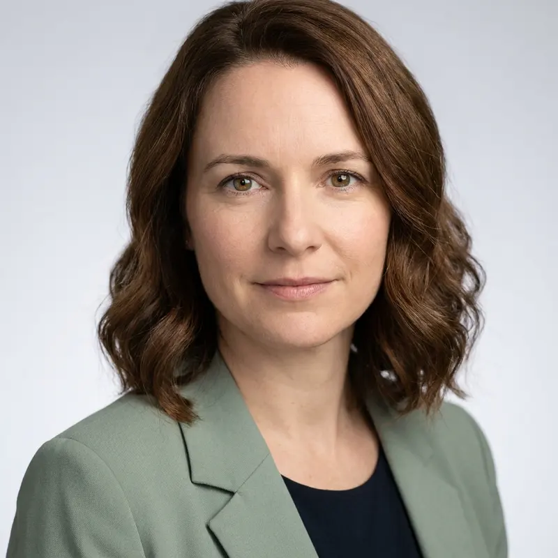 Generated portrait of Dr. Elise Fontaine, Head of AI/ML Research